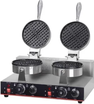Commercial Double Waffle Baker