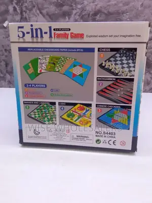 5 In 1 Board Game
 Chess