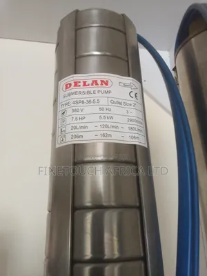 Delan Submersible Electric Pump 7.5 Hp ,2"