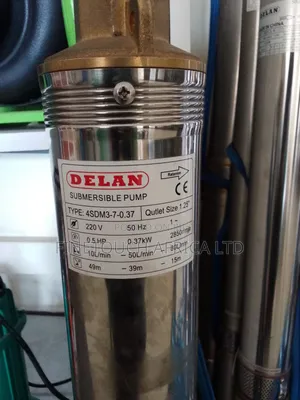 Submersible Electric Pump (0.5 Hp),1 1/4"