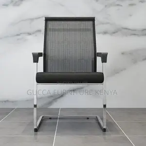 Office Chairs: Upholstered Office Desk Chair With Armrest
