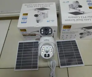 6mp Dual Lens 4g Sim Outdoor CCTV Solar Camera