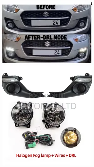 Yr2017/20, Suzuki Swift Fog Lamps With DRL