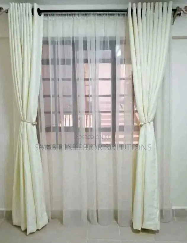 Elegant White Curtains