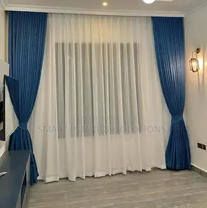 Navy Blue Quality Curtains