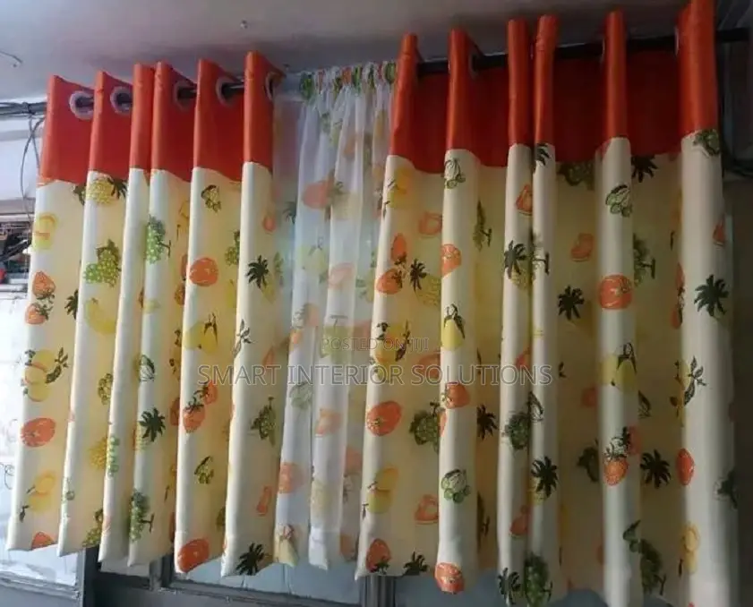 Printed Kitchen Curtain