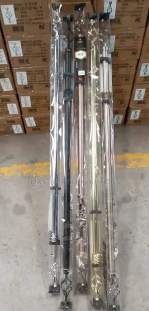 Decorative 2m Double Curtain Rod