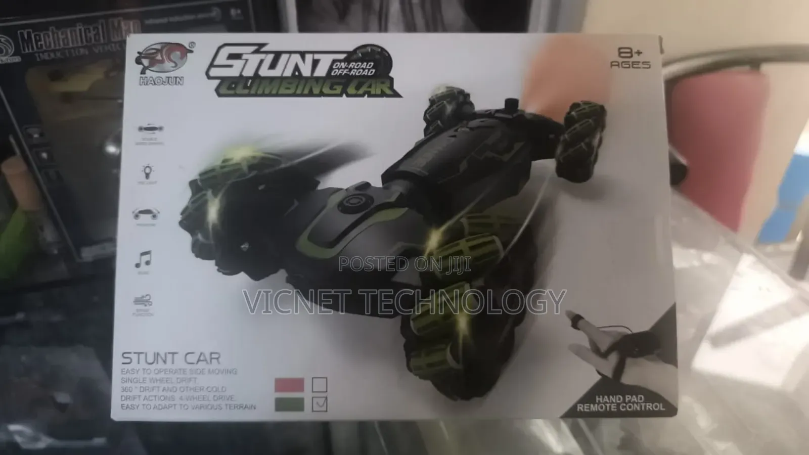 Remote Controlled Stunt Climbing Car