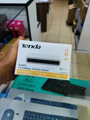 Tenda 8-Port Lan Switch – Smooth Stable Connectivity!