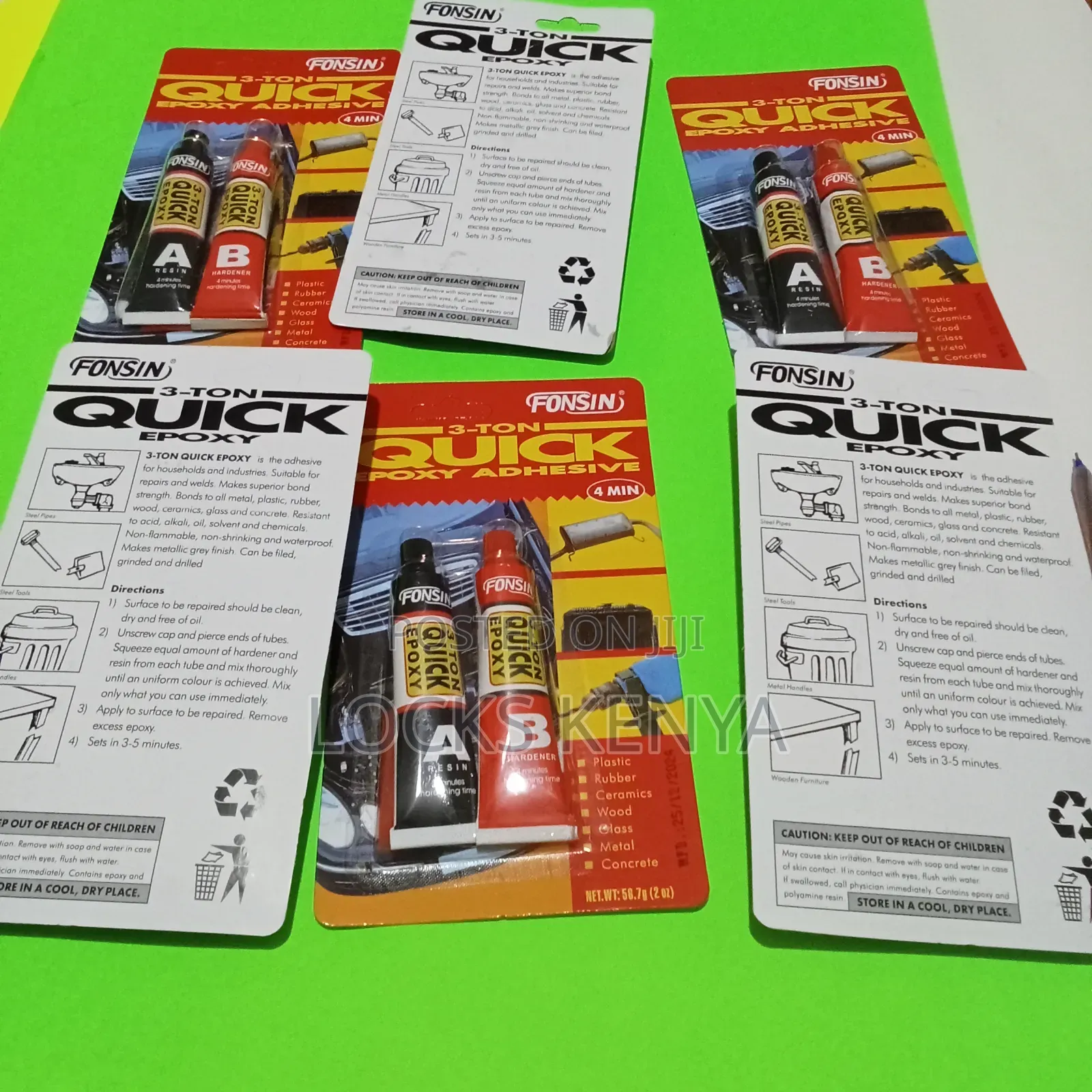 Glass Epoxy Adhesive Glue