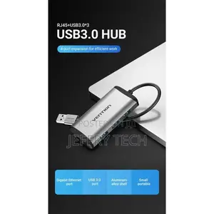 Vention Sb 3.0 to Usb3.0 (3 Ports) + Gigabit Ethernet