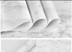 White Murble Patterned Contact Paper (Waterproof)