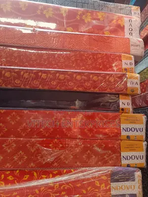 4*6 Medium Density Redish Mattresses 6inch