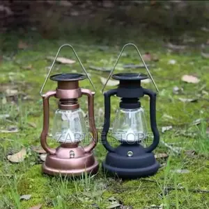 Solar and Hand Crank Lamp Rechargeable Light