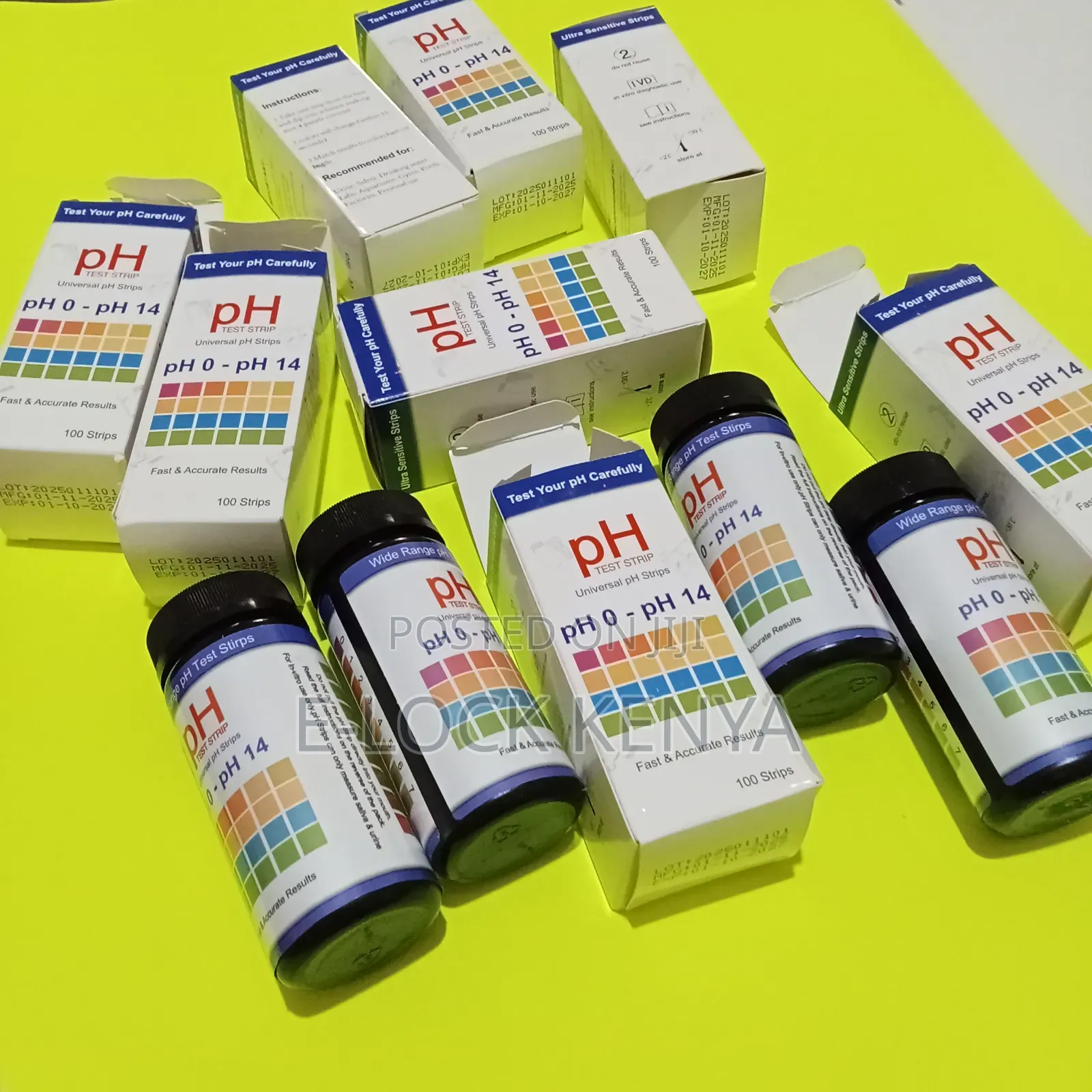 Water Quality Ph Test Strips