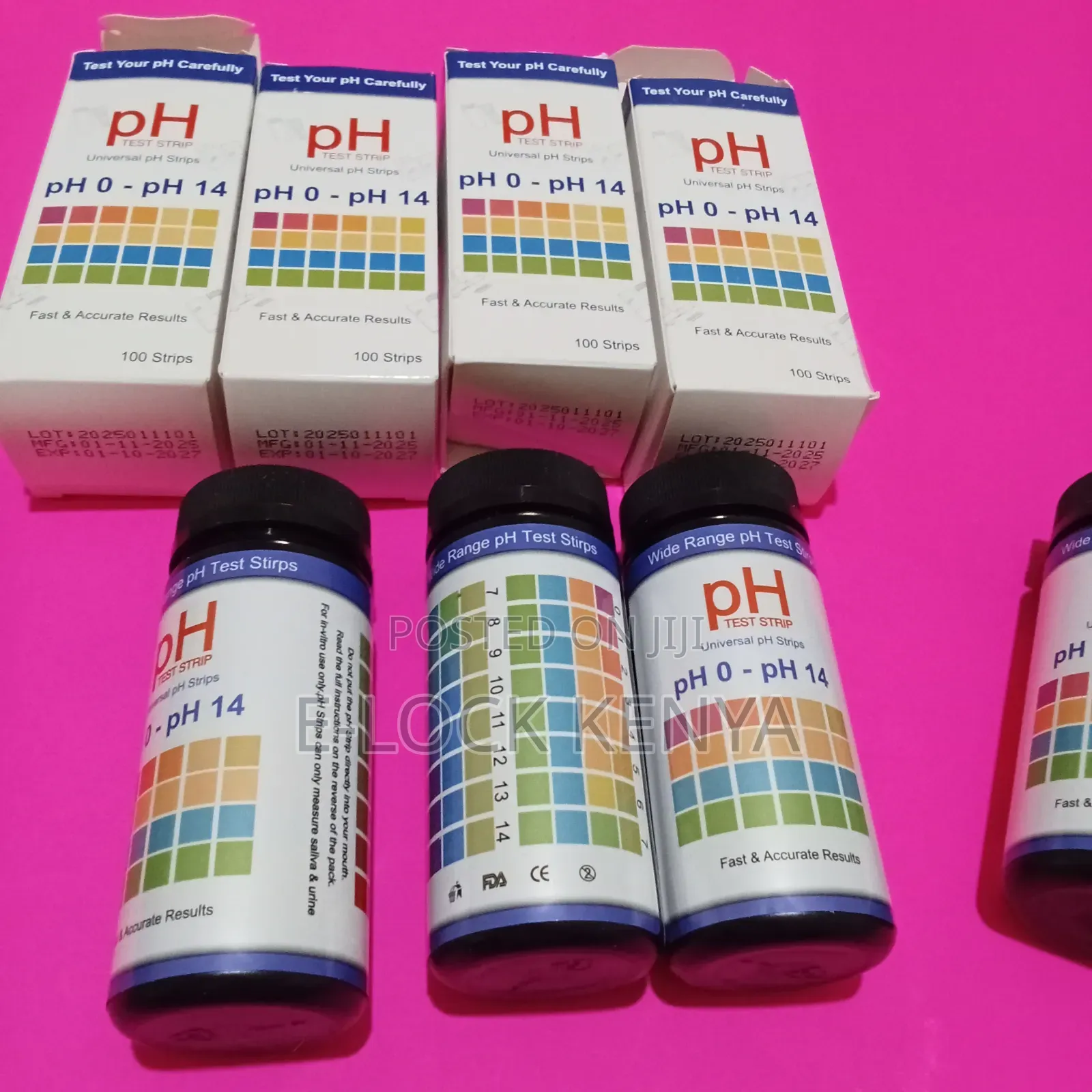 Factory Production Ph Testing Strips
