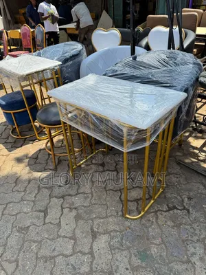 White Marble Manicure Table