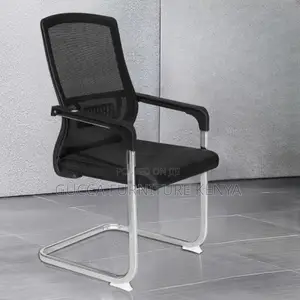 Office Chairs: Simple Fabric Upholstered Studio Chair