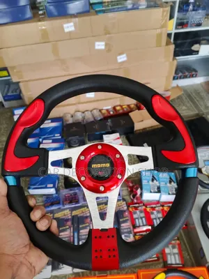 Complete Red Black Momo Steering Wheel Withboss Kit Adapter