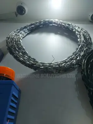 8M Silver Razor Wire