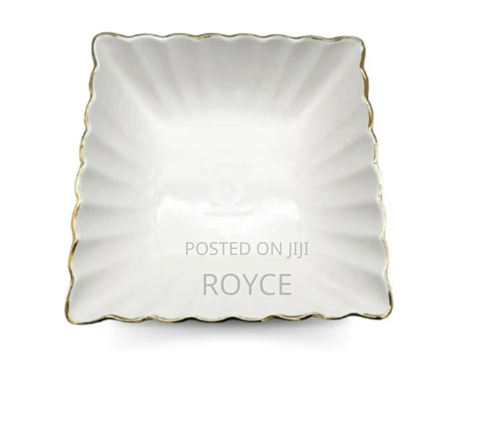 6pcs Gold Detail Bowl Set- {Size-5"}