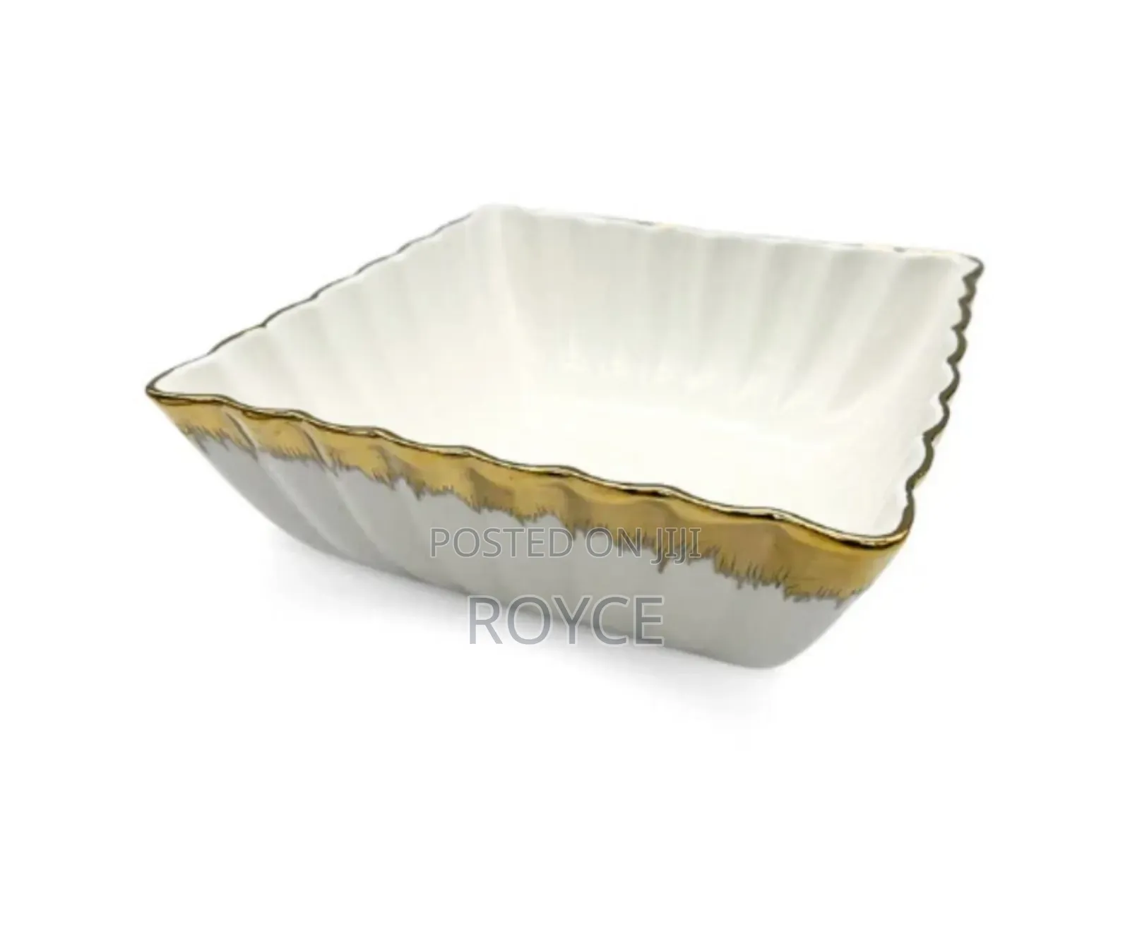 6pcs Gold Detail Bowl Set- {Size-5"}