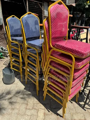 Red Blue Conference Hall Chairs/Church Chairs