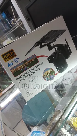 6mp Ultra Hd 4g Dual Lens Dual Screen Solar PTZ Camera