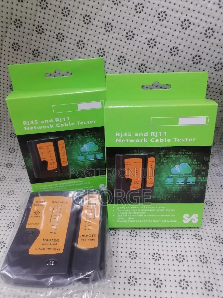 Imported 
Rj45 Network Cable Tester