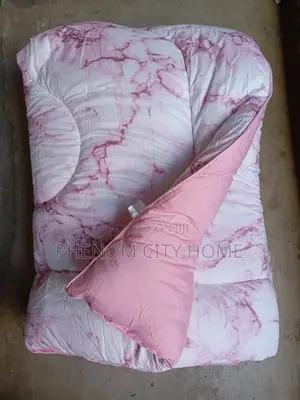 Marble Design Cotton Binded Duvet Set Available