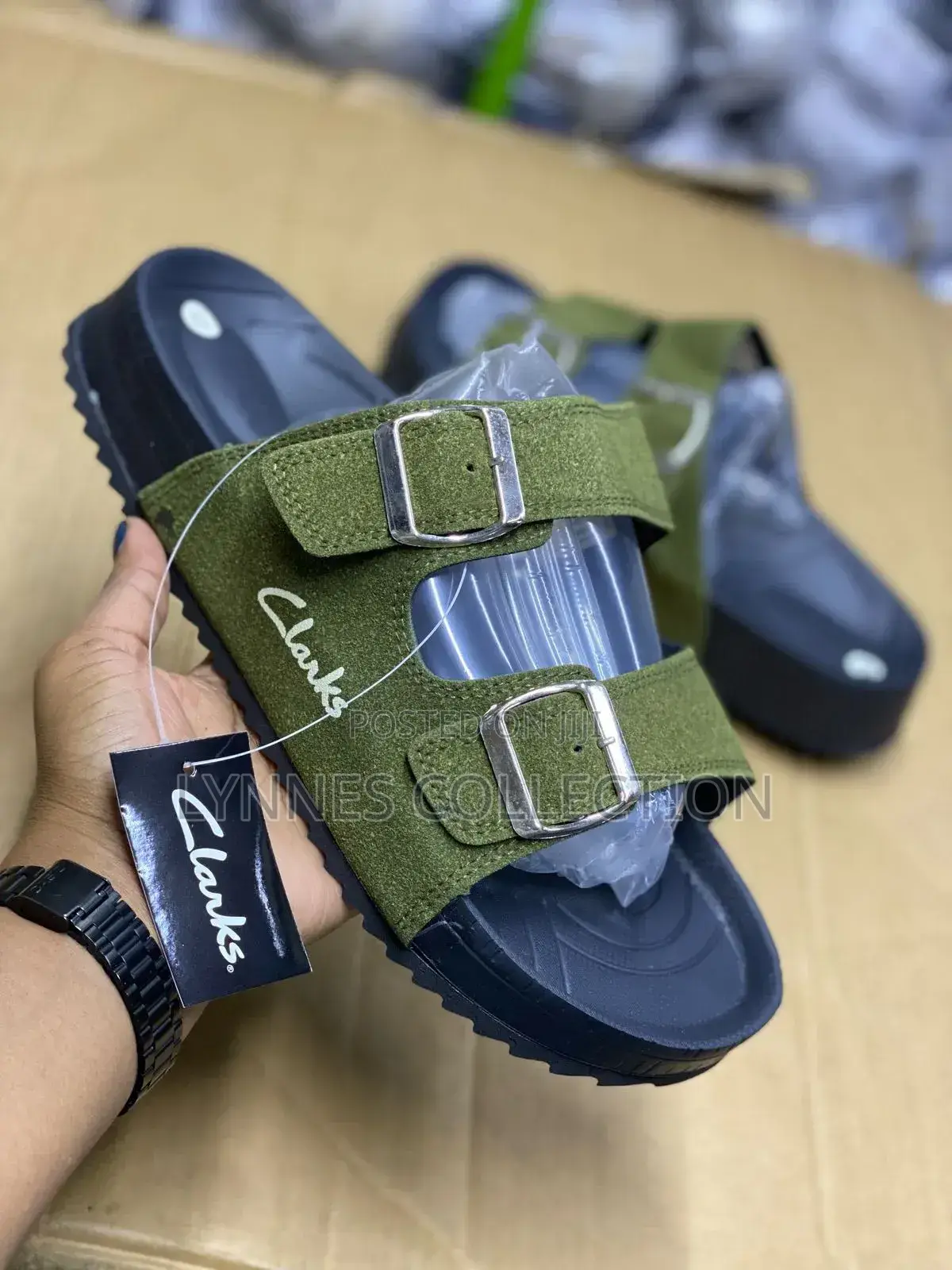 Clarks Slides , Doubles Sole Clarks Slides