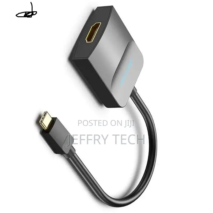Vention Type-C to Hdmi Adapter 0.15m Black Abs Type