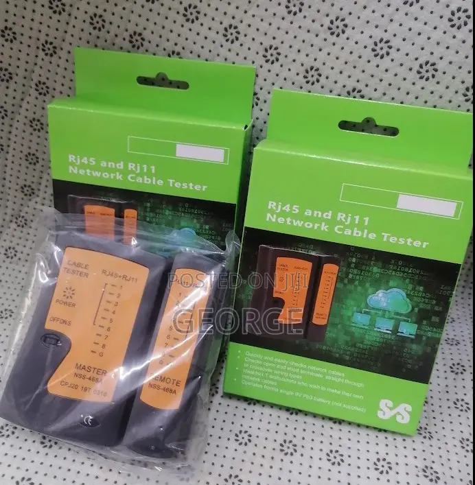 Compact Rj45 Network Cable Tester