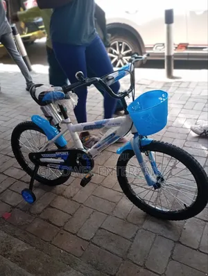 Unisex Kids Bicycle Size 20 With Training Wheels