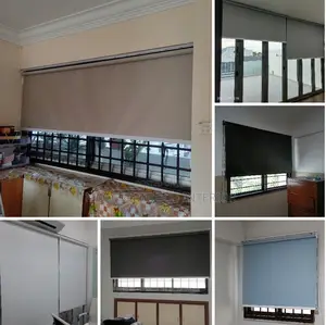Sun-Blocking Sunscreen Window Blinds
