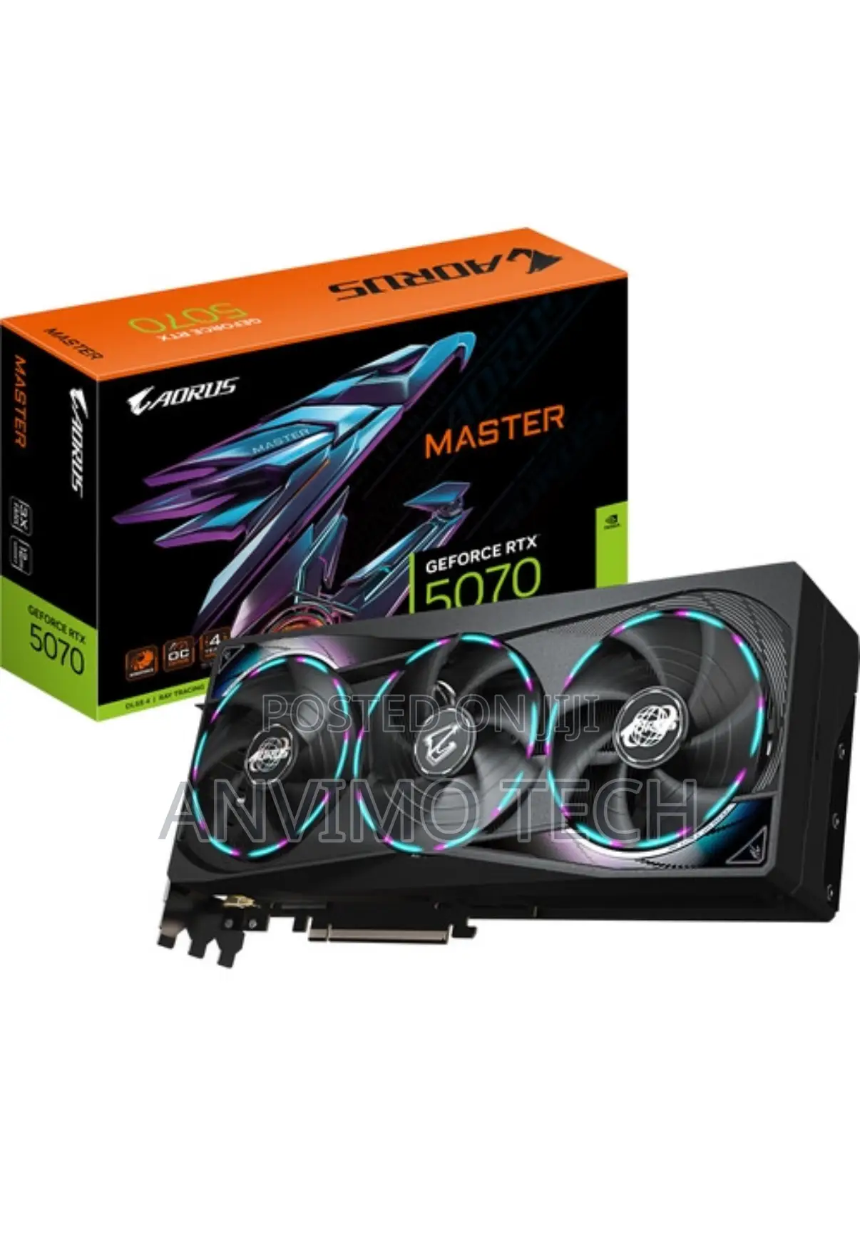Gigabyte Geforce RTX 5070 Aorus Master Graphics Card
