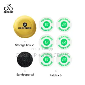 Rockbros Puncture Repair Patches Glue-Free 6pc