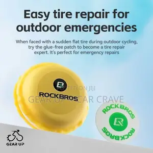 Rockbros Puncture Repair Patches Glue-Free 6pc