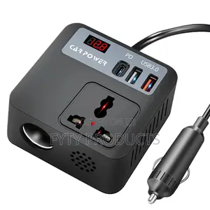 Car Power Inverter With Dc Outlets