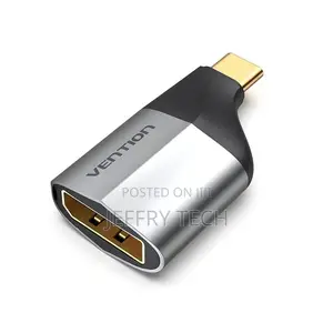 Vention Type-C to Dp Adapter Gray Metal Type
