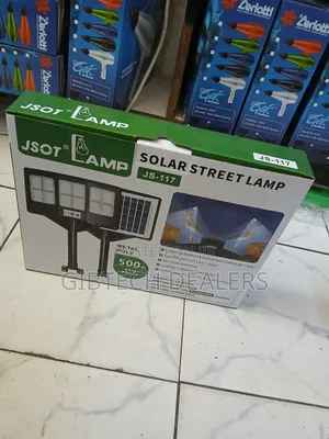 Js 117 Solar Lamp 500w With Sensor
