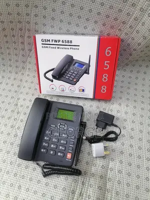 New GSM Fixed Deskphone Dual Sim Phone