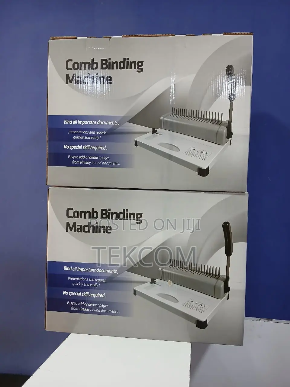 Combing Binding Machine