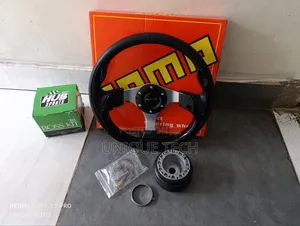 Momo Racing Steering Wheel + Boss Kit Adapter