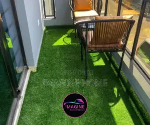 Unique Space With Grass Carpet