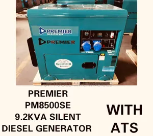 Premier 9.2kva Diesel Silent Generator With Ats