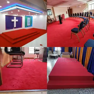 High Density Red Carpets for Office