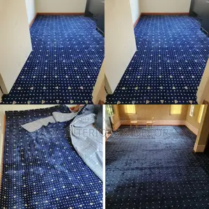 Executive Office Carpets Blue High Density