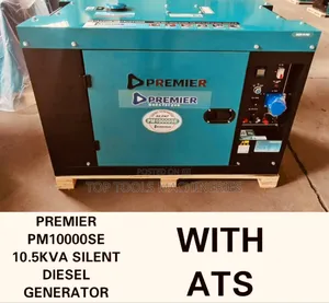 Premier 10.5kva Diesel Silent Generator With Ats