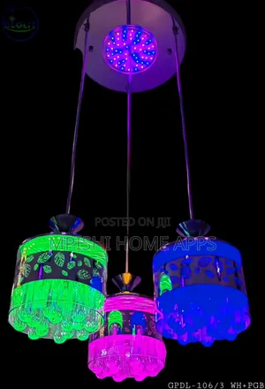3 in 1 Led Crystal Pendant Lights